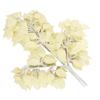 Simulated Banyan Tree Leaves Branches Fake Trees Garden Decoration Leaves 12 Pieces Glued Color Printed Large Simulated Plants