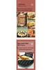 Large Capacity Breakfast Sandwich & Waffle Maker