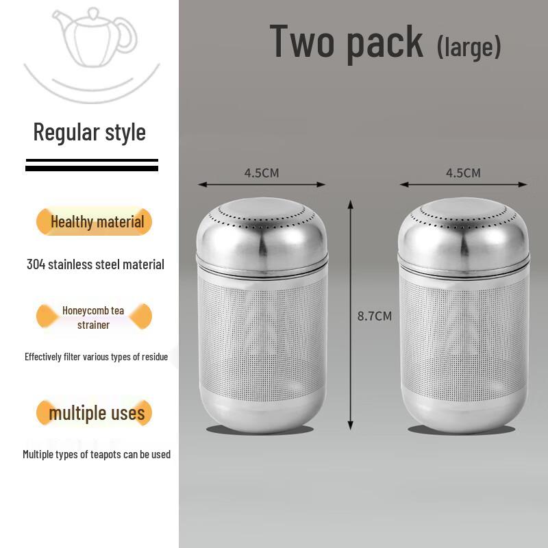 Stainless Steel Tea Infuser Strainer Set