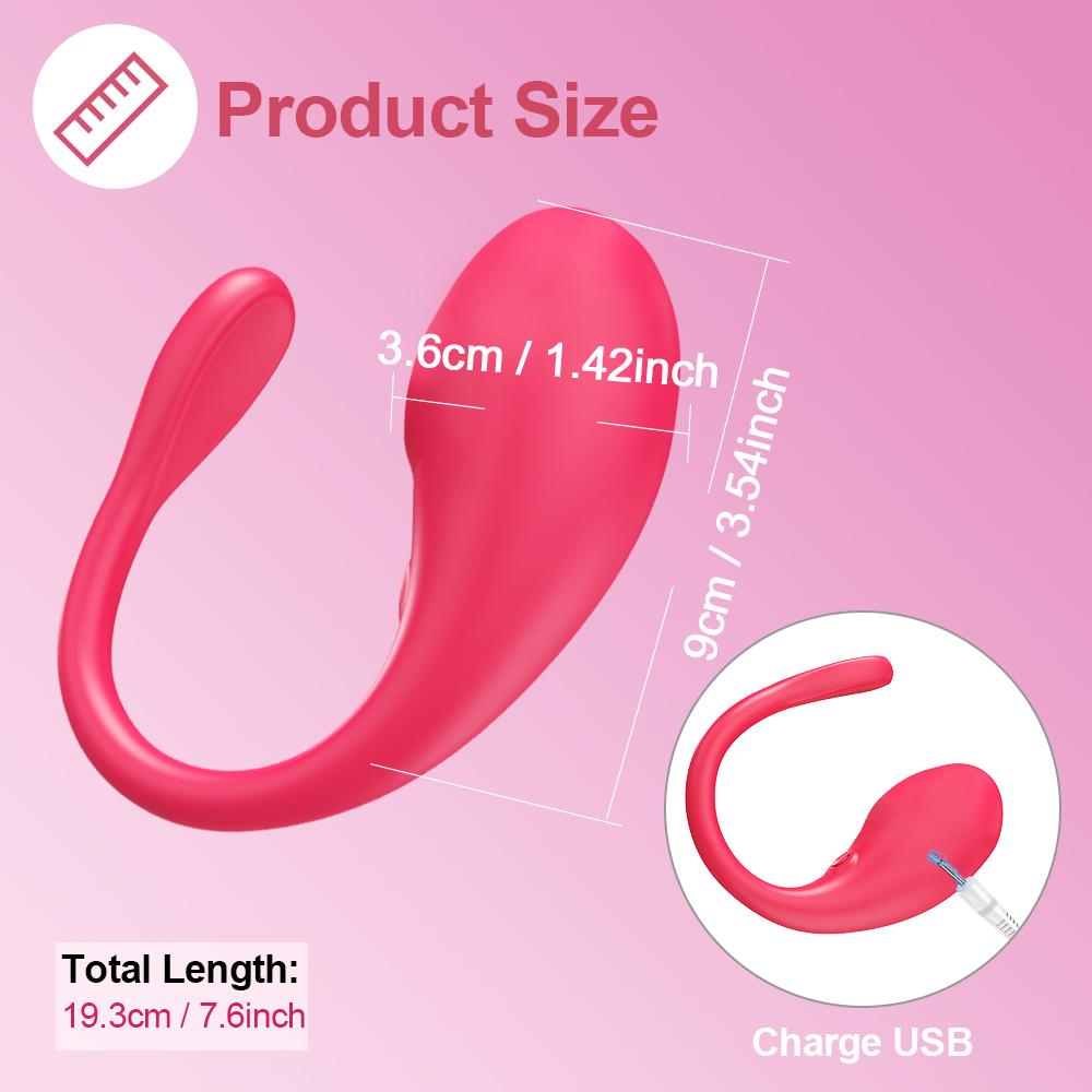 Wireless Bluetooth G Spot Dildo Vibrator for Women APP Remote Control Wear Vibrating Egg Clit Female Panties Sex Toys for Adults