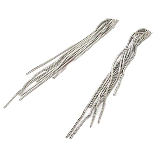 Women Party Cocktail Wedding Snake Chain Tassel Dangle Post Back Linear Earrings