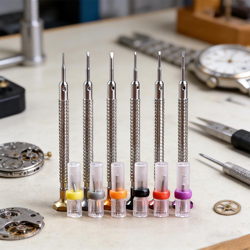 STAPELP Precision Watch Repair Screwdriver 1 Set - Professional Watchmaker Tool Kit For Jewelry Electronics Miniature Repairs