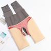 Dame Undertøj Høj Talje Åben Skridt Strømpebukser Termiske Strømpebukser Varme Bukser Leggings Fleece Foring