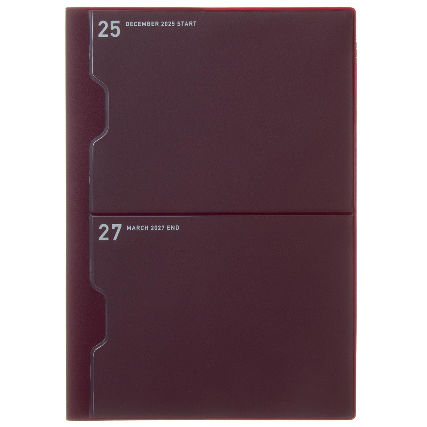 Laconic Planner 2026 A5 Monthly Pocket Wine December LAMD92-160WI (Starts 2025) винный