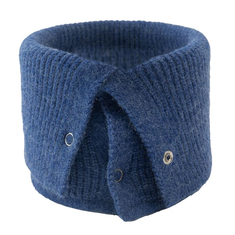 Collar Scarf Neck Warmer With Button Closure Knitted Scarf For Women Wool Scarf Neckerchief Decorative Scarf Neck Warmer