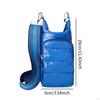Crossbody Bag for Water Bottle Storage During Activities