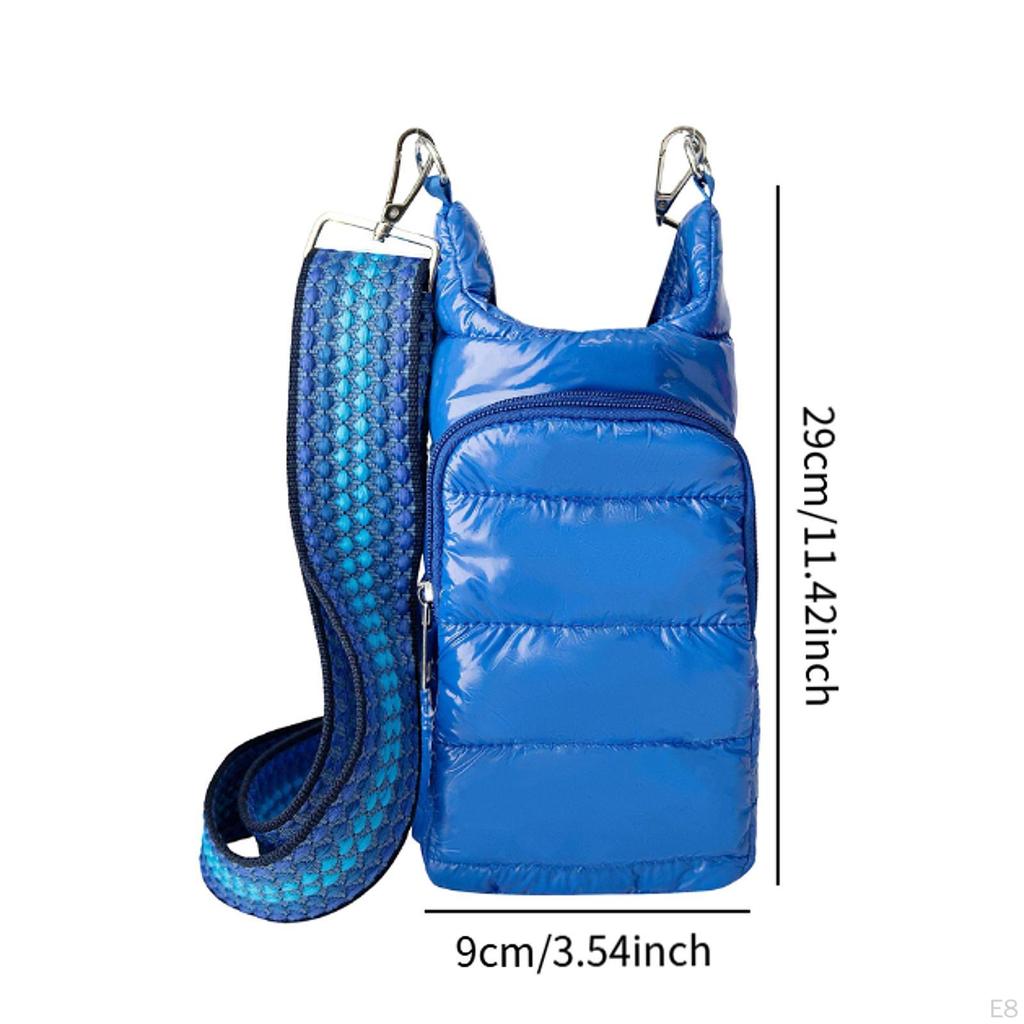 Crossbody Bag for Water Bottle Storage During Activities
