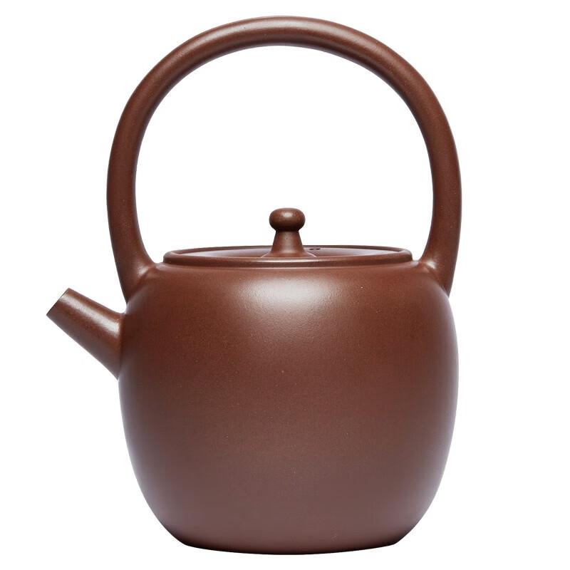 Yixing Zisha Purple Clay Lifting Beam Tea Kettle