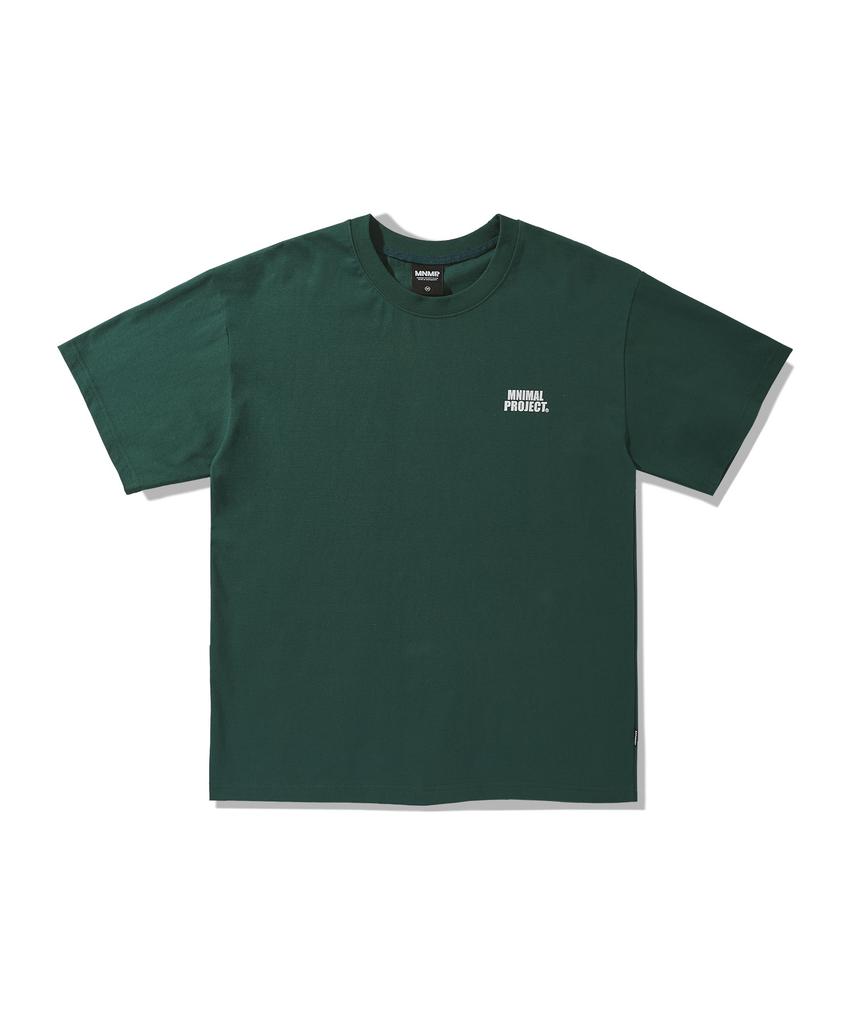 MINIMALPROJECT Daisy Flower Short Sleeve T-Shirt Mst168 [Green]