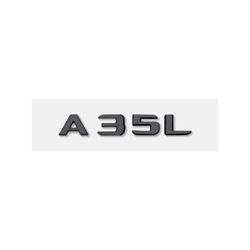 A45 A160 A180 A200 A220 A250 A260 A280 A35L Letter Logo Car Sticker for Mercedes Benz A Class Refit Rear Boot Label Trunk Badge