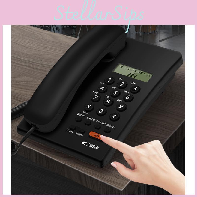 Desktop Landline Telephone Phone With Call Id For Home Office Hotel Applications