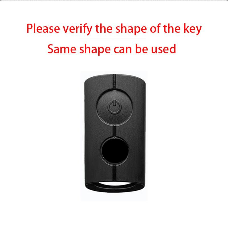 Interior Mouldings Motorcycle Car Key Case Fob Cover Shell For Yamaha Nmax 2021/2022 NVX NVX155 XMAX XMAX300 QBIX AEROX JAUNS 20