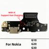 USB Charger Dock Connector Board Charging Port Flex Cable For Nokia G11 G21 G22 G10 G20 G30 G50 G60 C20 C21 Plus C30 X20