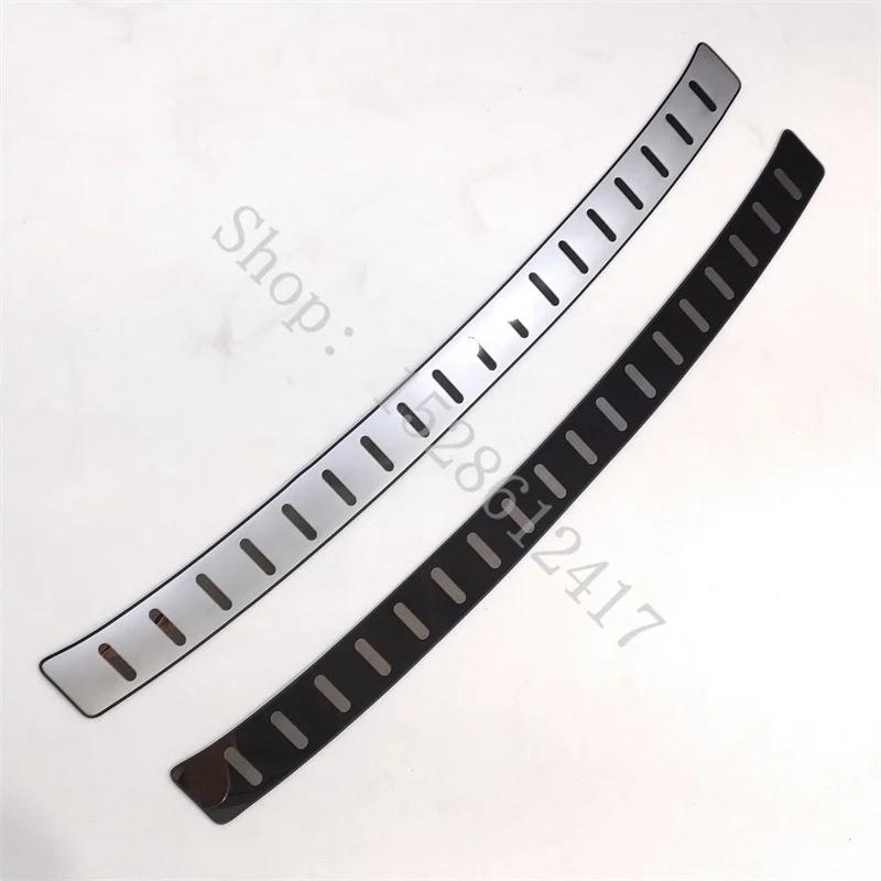 For BMW X1 E84 2010 2011 2012 2013-2015 Stainless Rear Bumper Protector Sill Trunk Tread Plate cover Trim Car Accessories