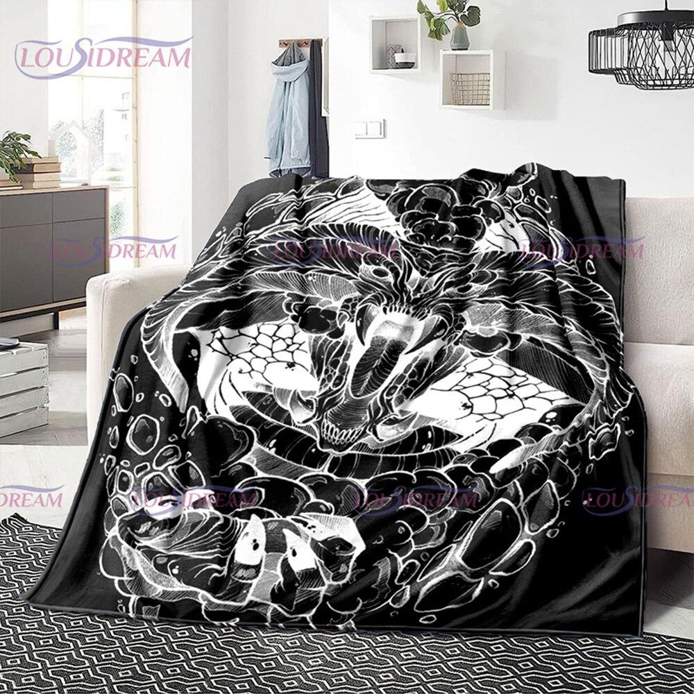 

Класичний фільм L-Lord of the R-Rings Pattern Фланелева ковдра для офісу Теплий і зручний диван Дорожня ковдра 150cm x 200cm