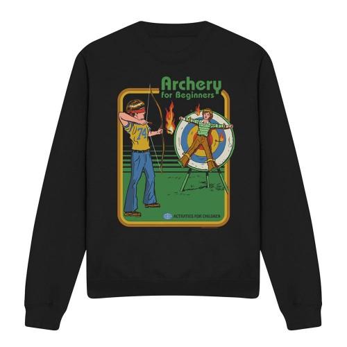 Steven Rhodes Unisex Adult Archery For Beginners Sweatshirt