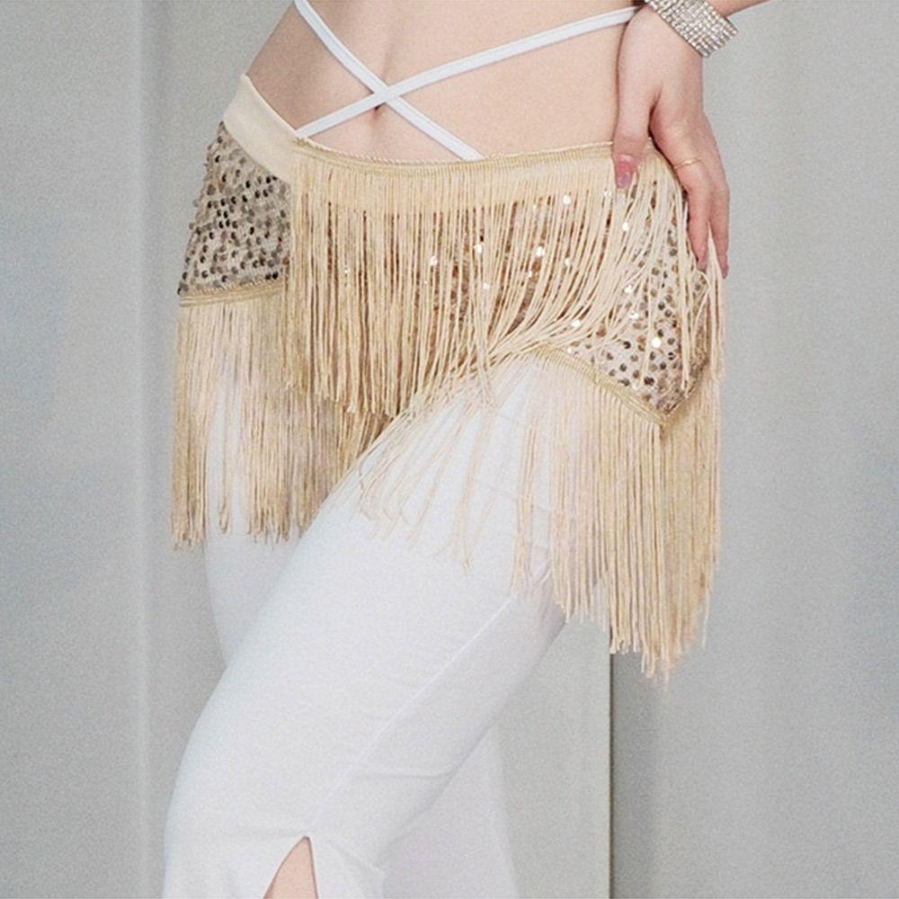 Tassel Women Belt Skirt Bohemian Belly Dance Belt Fashion Belly Dance Hip Scarf  Show Costumes