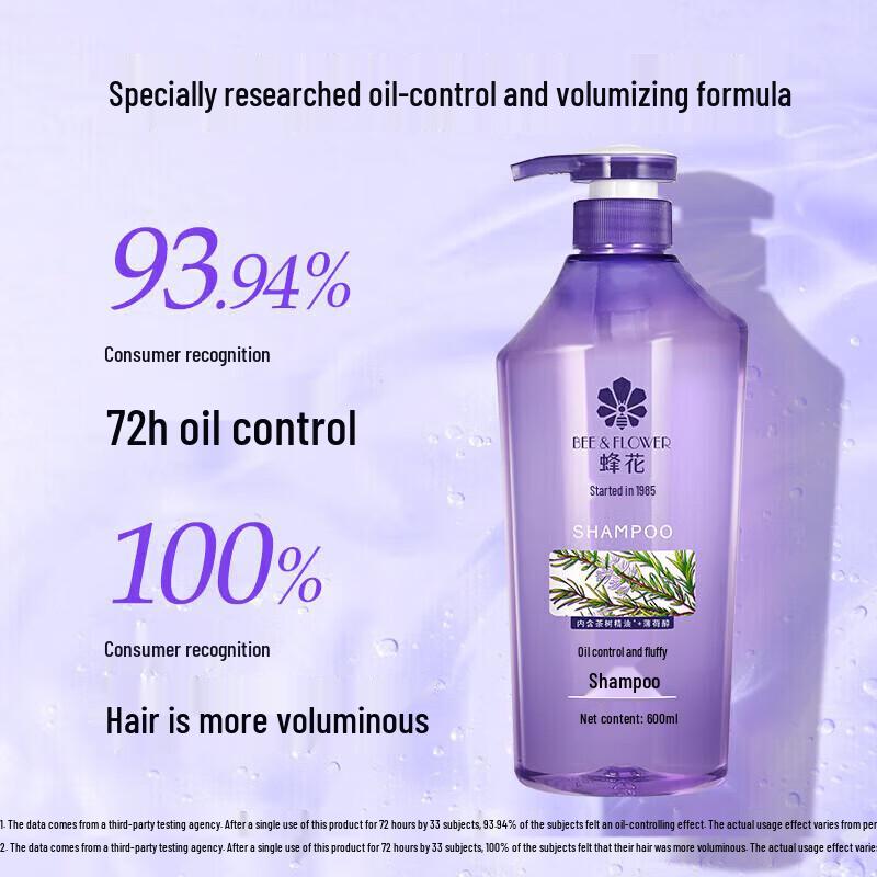 Fenghua Black Tea Oil Control Volumizing Shampoo