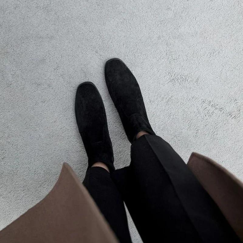 Autumn Booties New In Winter 2025 High Quality Female Short Shoes Footwear Comfortable and Elegant Chic Pu Women's Ankle Boots