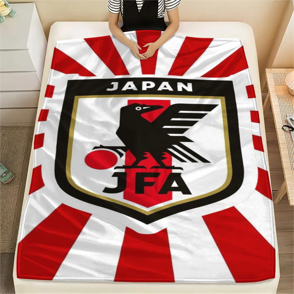1Pc Japan JAF Print Flannel Blanket High Quality Warm Comfortable Cover for All Seasons Perfect for Gifts Home Decor