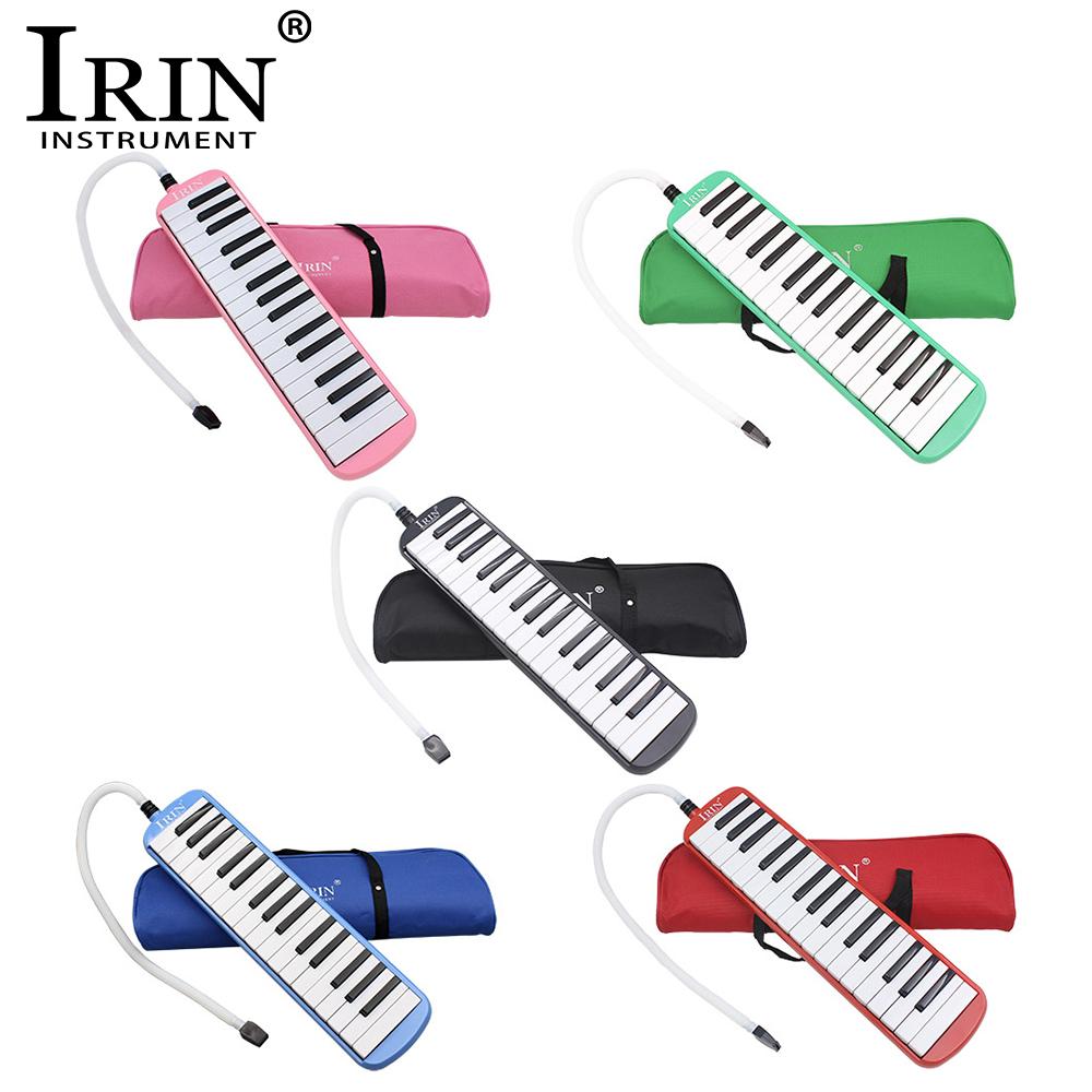 IRIN Piano Mélodica Portable 32 Touches Set avec Sac de Transport Clavier Joueur Mélodique Professionnel Durable Instruments de Musique