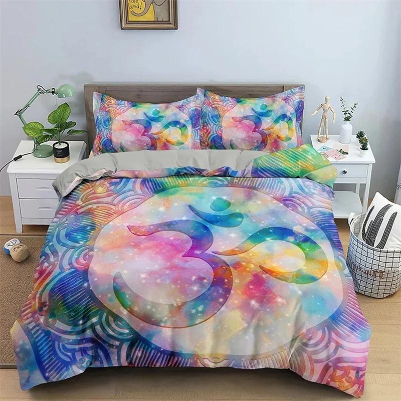 3D Printing Beding Set High-End Premium Soft Duvet Cover With Pilowcase Comfortable Quilt Cover Quen King Beding Stary Sky Patern Warm Comforter Cover