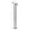VidaXL Colonne à eau de jardin carrée Acier inoxydable 95 cm 45453