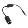 USB Male To 12V 8W Cigarette Lighter Socket Adapter Female Converter Power Cable for Driving Recorder Dash Cam GPS Car
