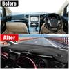 Car Accessories For Toyota Alphard Vellfire AH20 2008-2010 2011 2012 2013 2014 Dashboard Avoid Light Cover Anti-UV Mat