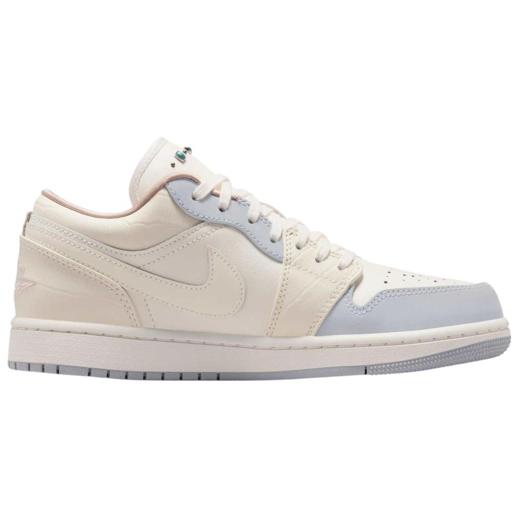 Nové Jordan Air Jordan 1 Oděruodolné Nízké Top Vintage Basketbalové Boty Dámské Ekrémové IH7323-100