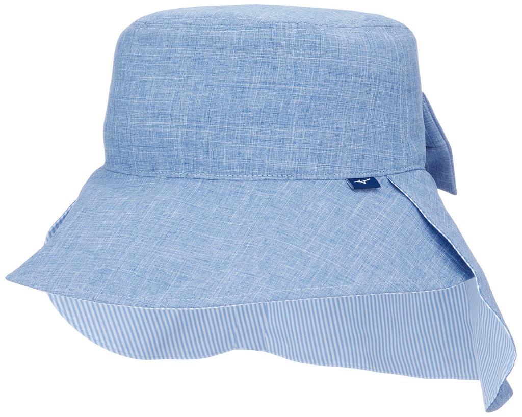 Mizuno Sunshade UV Free Size Women's Hat, Protection, Deodorizing, B2JW9223, Sax,
