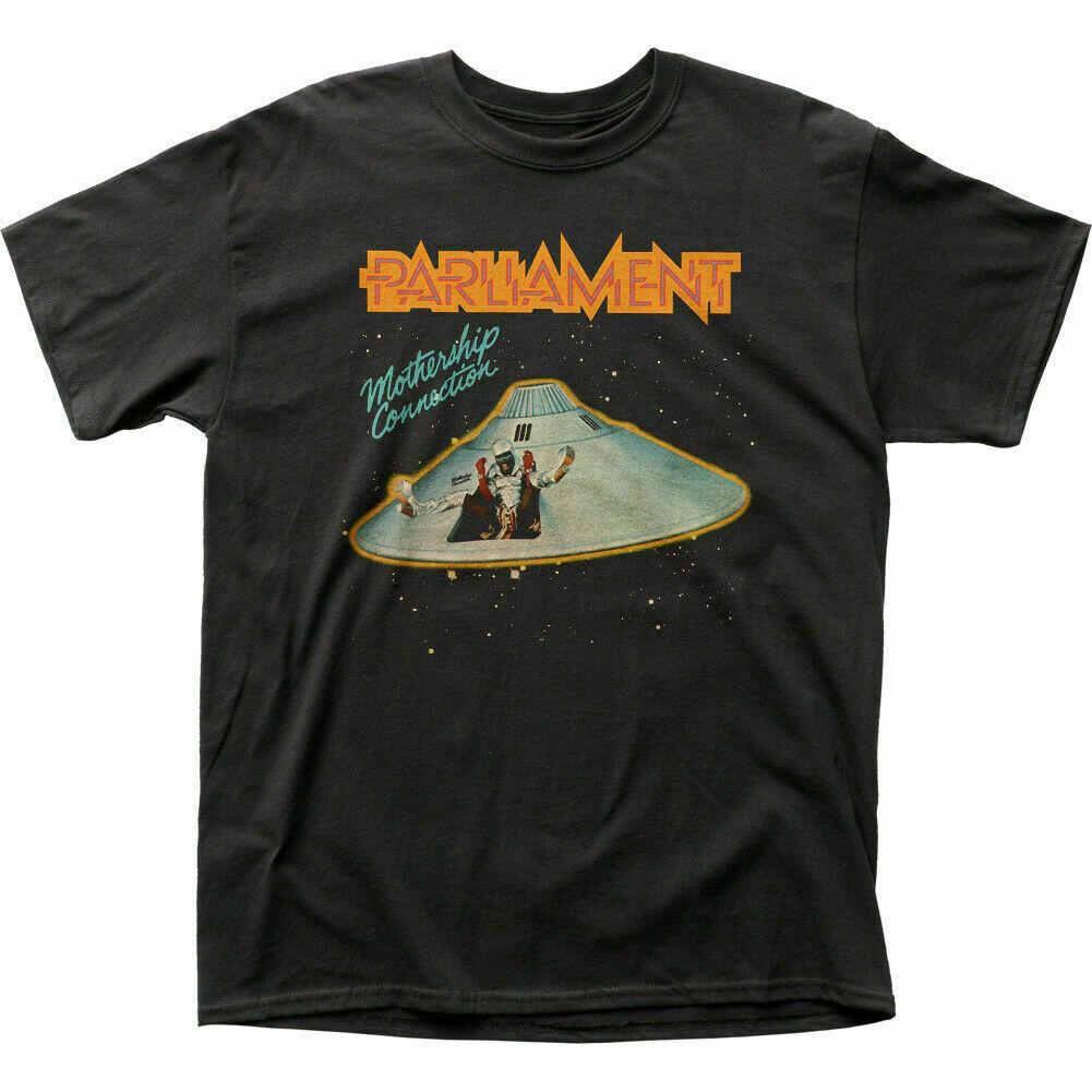 26 Parliament Mothership Connection T Shirt Mens Licensed Rock N Roll Retro Black Unisex T-Shirt S разноцветный