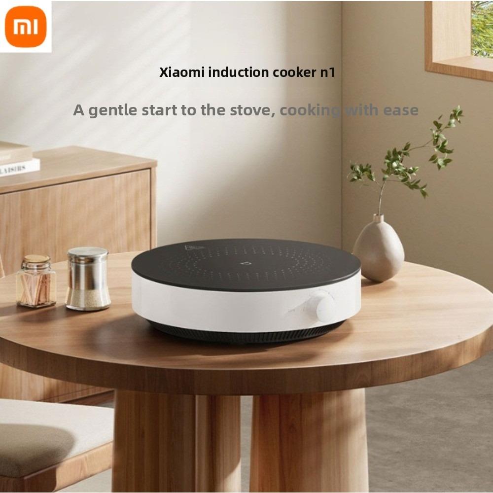 Индукционная плита Xiaomi Mijia N1, 2100 Вт, портативная электрическая индукционная плитка, управление ручкой, мини-плита для столешницы для домашней кухни