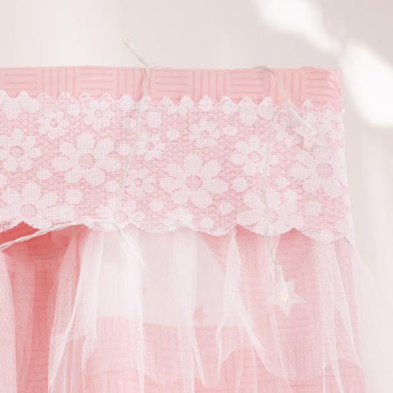 Gauze Curtain Useful Curtains Bed Durable Ecofriendly Irising Privacy Colorful Print Bed Canopy For Home