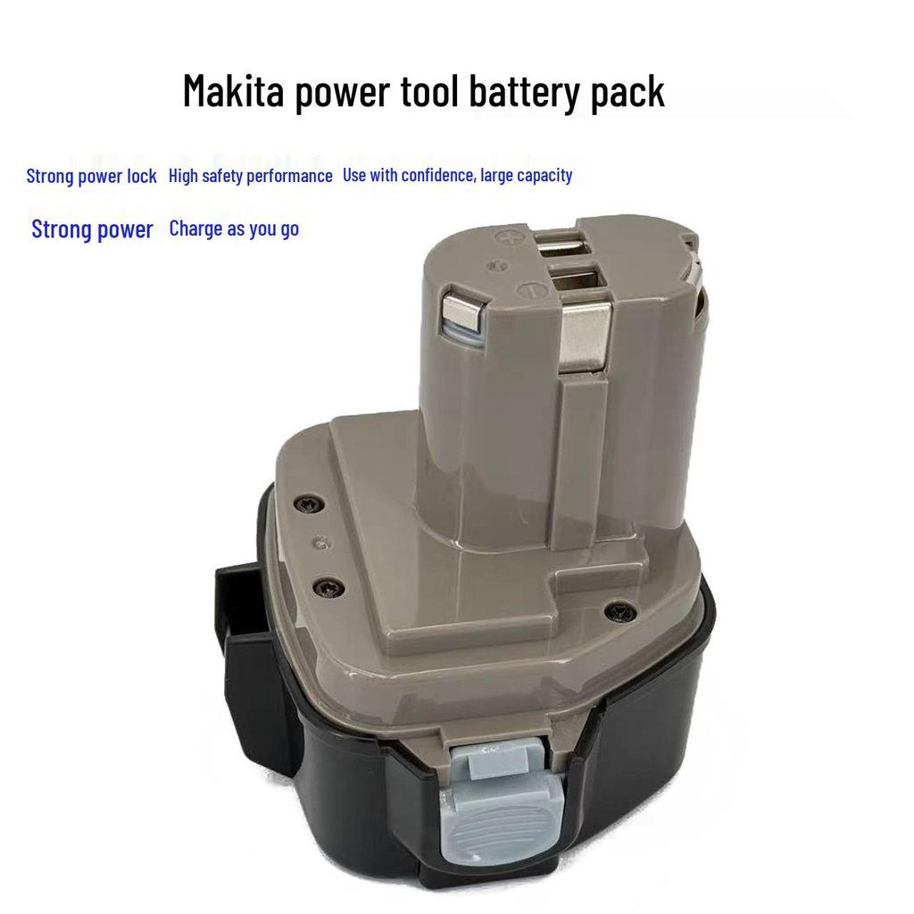 Compatible with Makita 12V Electric Tools 6313A 1220 6918DWF 1201A Ni-Cd Battery