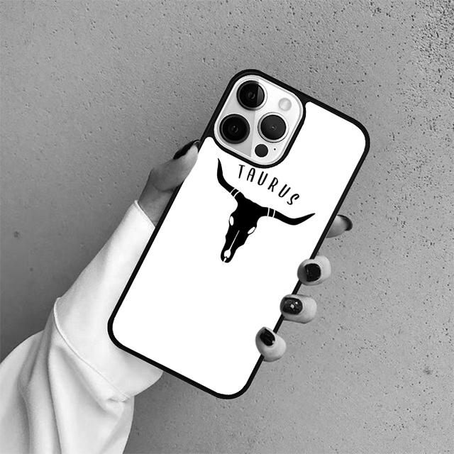 Taurus bull Phone Case Cover For iPhone 17 Air 15 16 14 13 12 Pro Max 11 Pro Max Plus Coque Shell