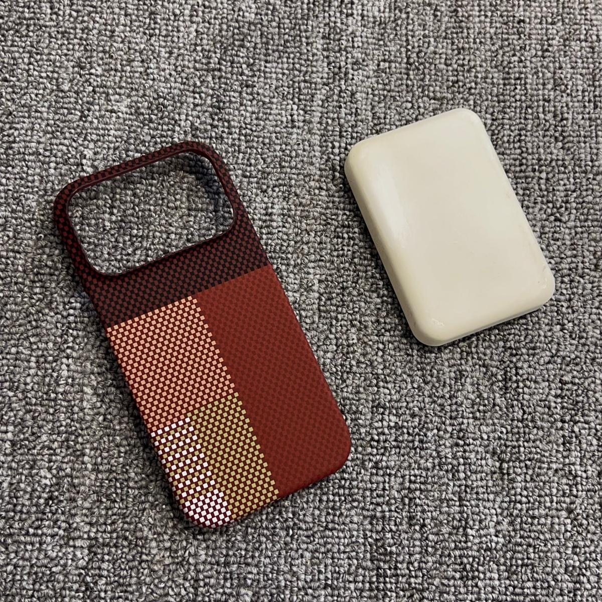 

Slim Frameless Carbon Fiber Pattern For Magsafe Magnetic Case For iPhone 17 Air 16 15 14 13 12 Pro Max Plus Plastic Bumper Cover iPhone 12 Pro