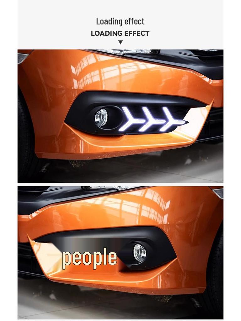 LED Daytime Running Lights for 2016-2018 10th Gen Honda Civic