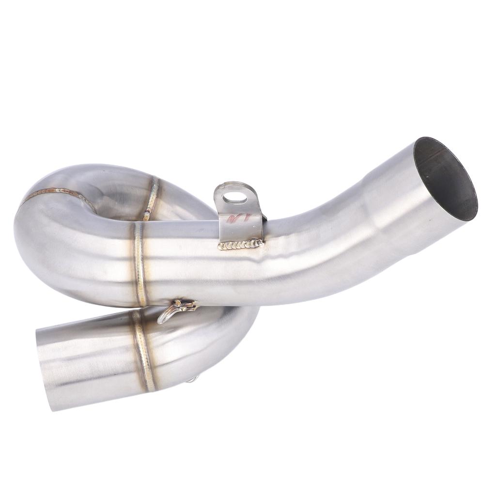 Exhaust Mid Pipe Slip On Stainless Steel Modification Replacement for Ninja ZX6R ZX636 2009‑2021
