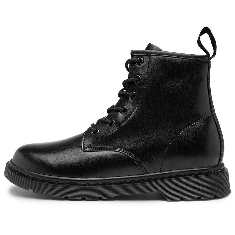 

Армейские военные ботинки мужские на шнуровке черные туфли на платформе мотоциклетные ботинки кожаные повседневные ботинки до щиколотки мужская обувь мужские военные ботинки 41