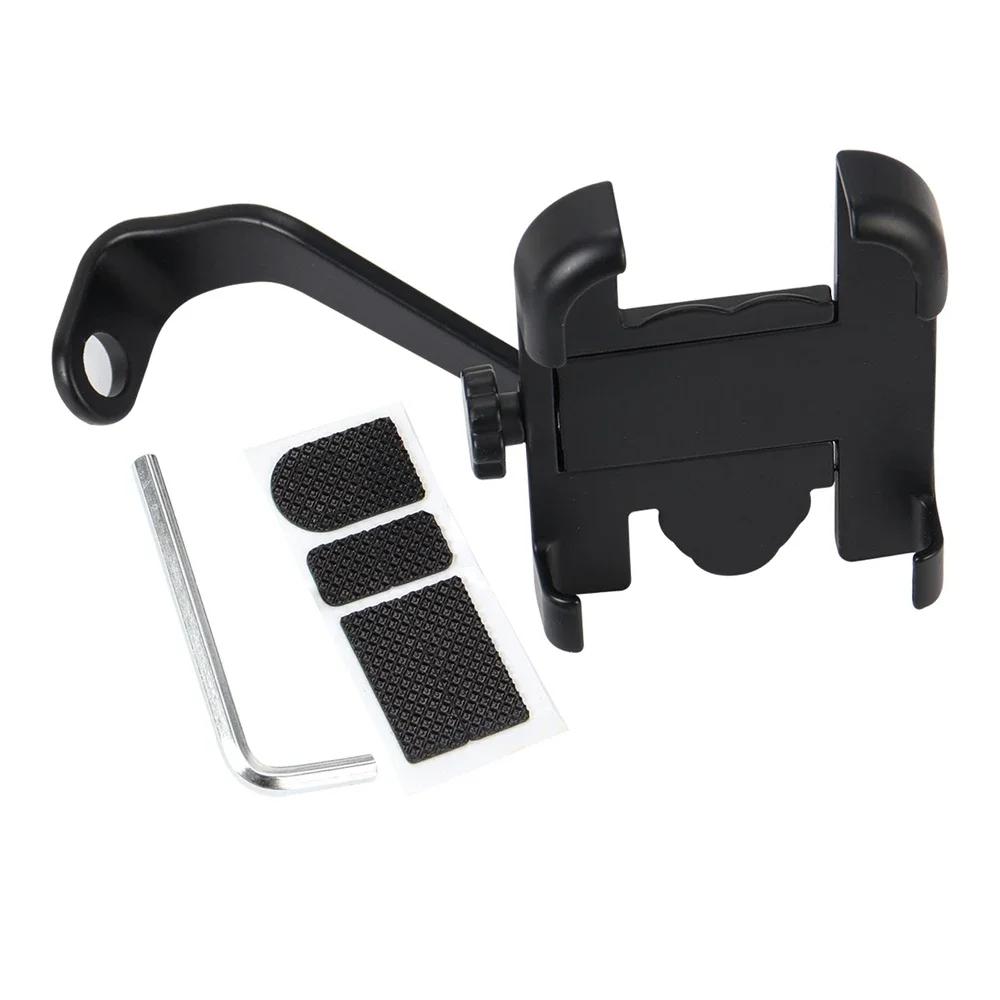 Motorsykkel Sykkel Telefonholder Gps-brakett Mobiltelefonstativ Moto Ryggespeil Styrefeste