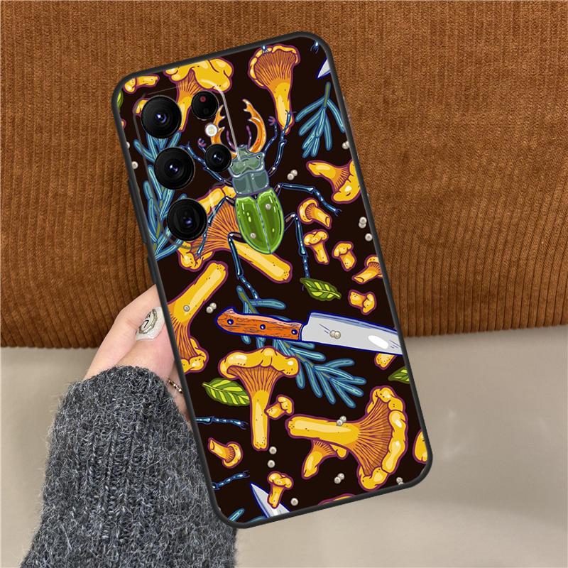 mushroom forest Phone Case For Samsung Galaxy S23 S24 S25 Ultra S9 S10 S22 Plus S20 FE S21 FE Back Cover
