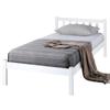 Single Bed Frames Slumber Single Wooden Bed Frame Modern Design Bedroom Furniture White For Adults Or Kids