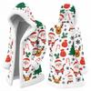 Men's Casual Christmas Print Jacket for Holiday Gatherings and Daily Wear
