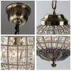 Nordic Modern Globe Crystal Pendant Light Luxury Creative Restaurant Exhibition Hall Lobby Decoration Living Room Main Pendant
