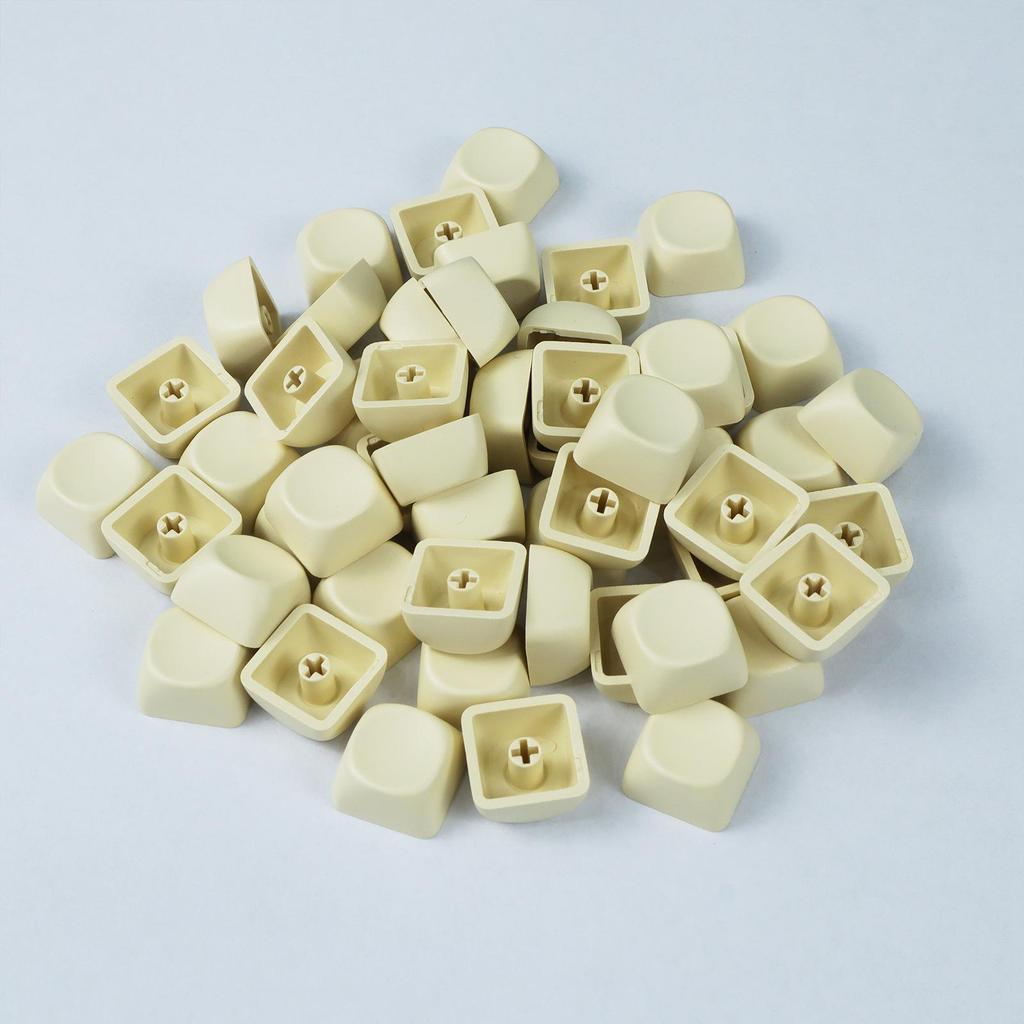 PBT Material MOA Colored Keycap Set - Universal Mechanical Keyboard, Monochrome to Multicolor Rainbow Styles