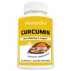 Curcumin Capsules Turmeric Extract with High Absorption Rate Maintain Joint Health120 Capsules of Dietary Supplement