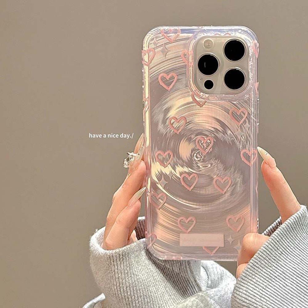 

Радужный глянцевый чехол для телефона для iPhone 11 13 14 15 16 17 Pro 17 13 14 15 Pro Max Высококачественный чехол с полной защитой в фантазийном цветочном стиле iPhone 17 чистый