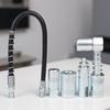 Grease Sprayer Lubrication Accessory Grease Sprayer Hose Kit with Fittings Vehicle Maintenance Carbon Steel Supplies for