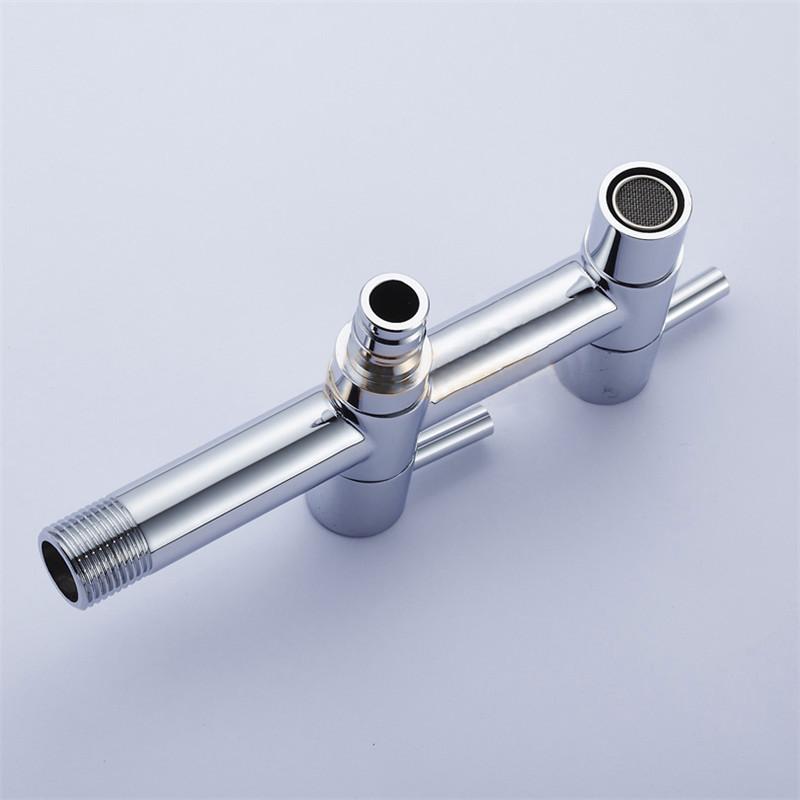 Garden Faucet Brass Double Handle Double use bib-cock faucet washing machine faucet copper bibcock,Toilet tap,Garden faucet